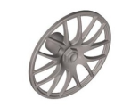 Wheel Cover 7 Spoke V Shape - 36mm D., Pearl Light Gray (58089 / 4501820)