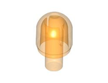 Bar with Light Cover Bulb / Bionicle Barraki Eye, Trans-Orange (58176 / 4524365)