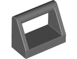 Tile, Modified 1 x 2 with Bar Handle, Dark Bluish Gray (2432 / 4211039)