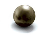 Ball, Bionicle Zamor Sphere, Pearl Dark Gray (54821)