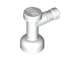 Tap 1 x 1 without Hole in Nozzle End, White (4599b / 459901)