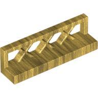 Fence 1 x 4 x 1, Pearl Gold (3633 / 4536675)