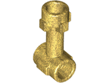 Bar 1L with Top Stud and 2 Side Studs Connector Perpendicular, Pearl Gold (92690 / 4600271 / 4640843 / 6328909 / 6350752)