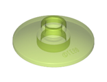 Dish 2 x 2 Inverted (Radar), Trans-Bright Green (4740 / 6057005 / 6245308 / 6314390)