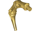 Appendage Bony Small with Bar Leg / Rib / Tail, Pearl Gold (15064 / 6078372)