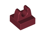 Tile, Modified 1 x 1 with Clip, Dark Red (2555 / 4182850 / 4541522 / 6030699)