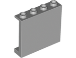 Panel 1 x 4 x 3 with Side Supports - Hollow Studs, Light Bluish Gray (60581 / 6059033)