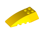 Wedge 6 x 4 Triple Curved, Yellow (43712 / 4180483 / 6097645 / 4180469)