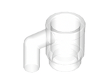 Minifigure, Utensil Cup, Trans-Clear (3899 / 6238856)