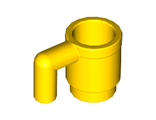 Minifigure, Utensil Cup, Yellow (3899 / 389924 / 6000447)
