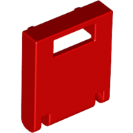 Container, Box 2 x 2 x 2 Door with Slot, Red (4346 / 434621)