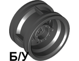 ! Б/У - Wheel 30.4mm D. x 20mm with No Pin Holes and Reinforced Rim, Black (56145 / 4299389) - Б/У