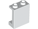 Panel 1 x 2 x 2 with Side Supports - Hollow Studs, White (87552 / 4585458)